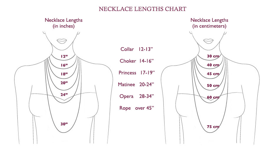A Detailed Guide To Pearl Necklace Lengths Golay Singapore